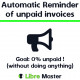 Automatic invoices reminder, goal: 0% unpaid invoices (without doing anything)