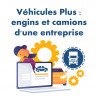 Véhicules Plus: engins et camions d'une entreprise