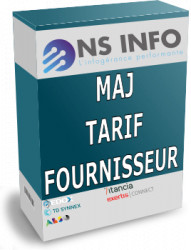 MAJ Tarif Fournisseur (EDOX / TD SYNNEX / ALSO / ITANCIA / EXERTIS)