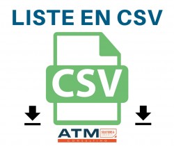 Liste en CSV 15.0 - 20.0