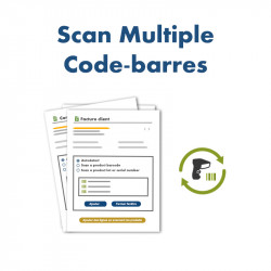 Mehrere Barcode-Scans